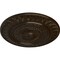Ekena Millwork Christopher Ceiling Medallion, Hand-Painted Bronze, 26 5/8"OD x 2 1/4"P CM26CSBZS - alternate 3